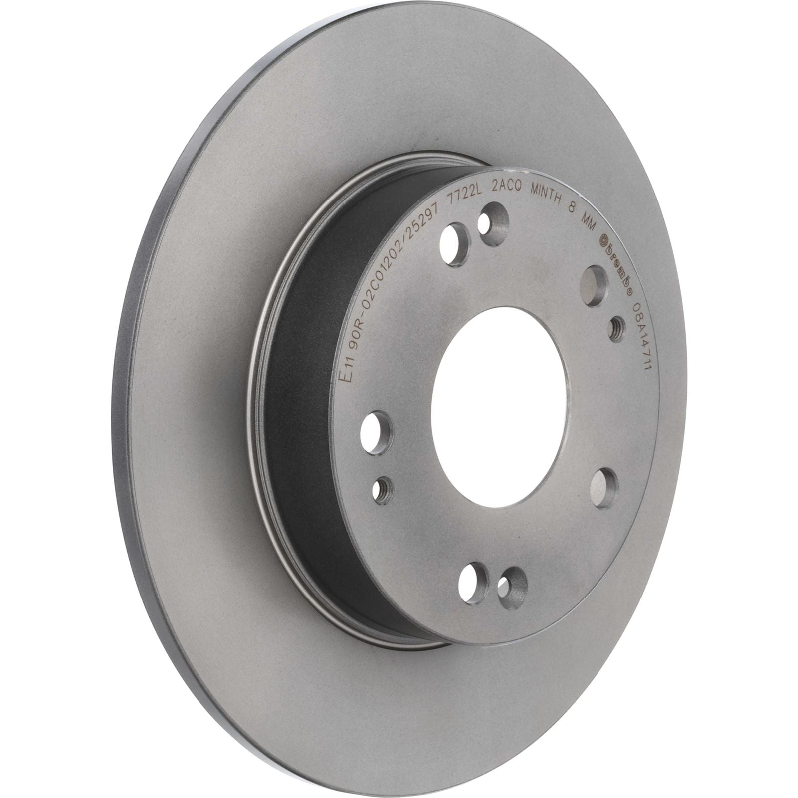 PRIME UV Coated Rear Disc Brake Rotor - 08.A147.11_06