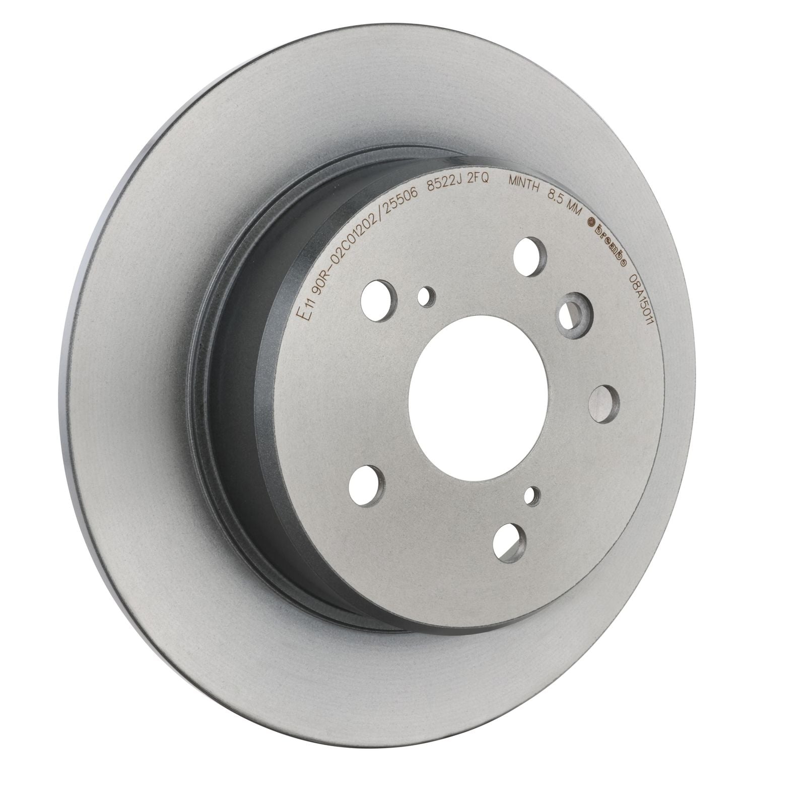 PRIME UV Coated Rear Disc Brake Rotor - 08.A150.11_28
