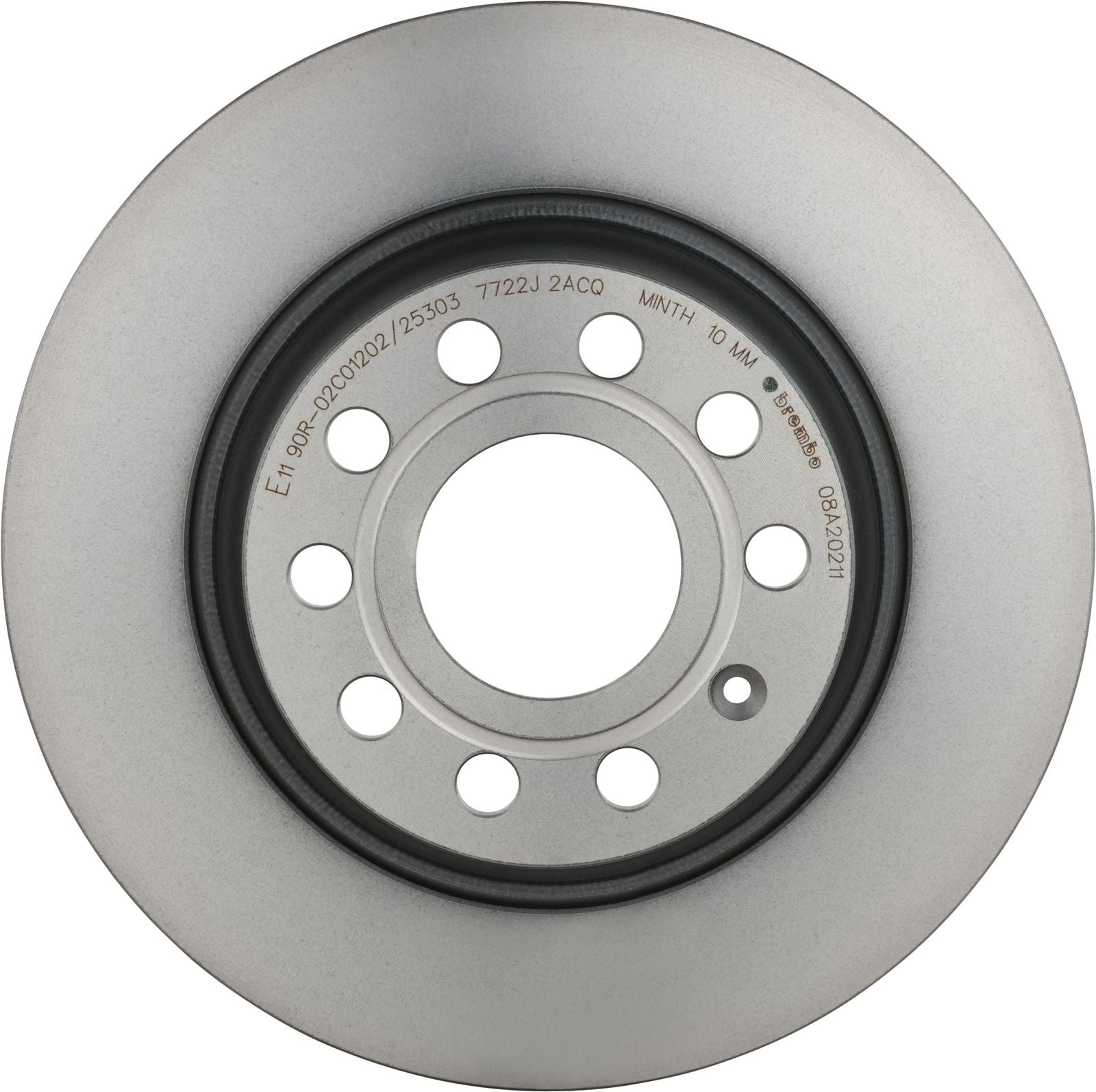 PRIME UV Coated Rear Disc Brake Rotor - 08.A202.11_03