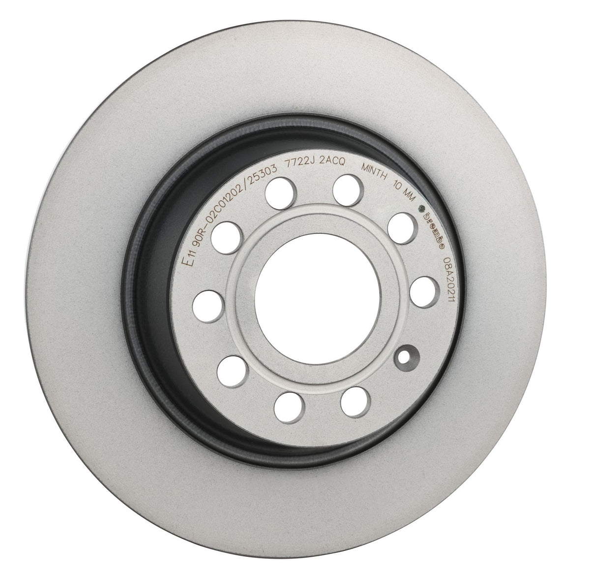 PRIME UV Coated Rear Disc Brake Rotor - 08.A202.11_31