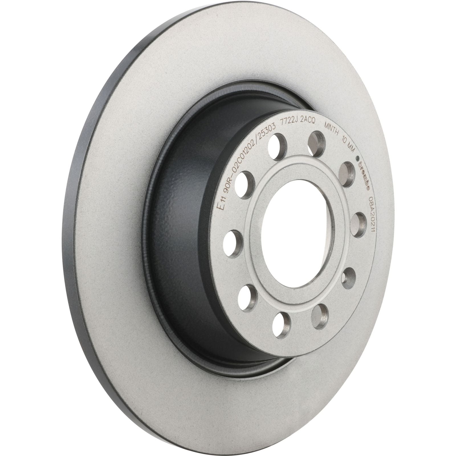 PRIME UV Coated Rear Disc Brake Rotor - 08.A202.11_03