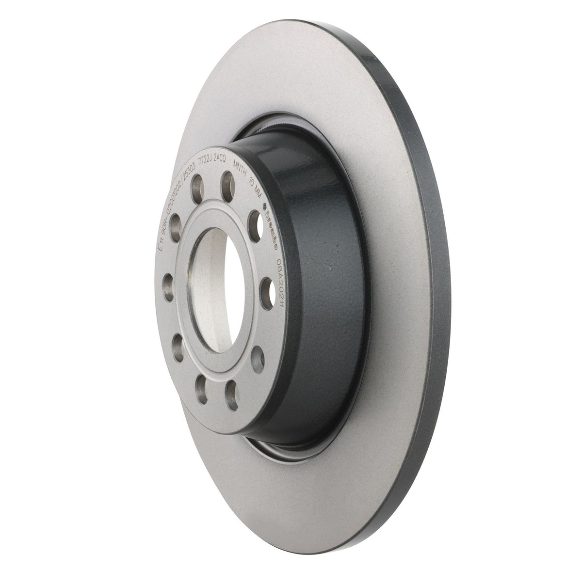 PRIME UV Coated Rear Disc Brake Rotor - 08.A202.11_12