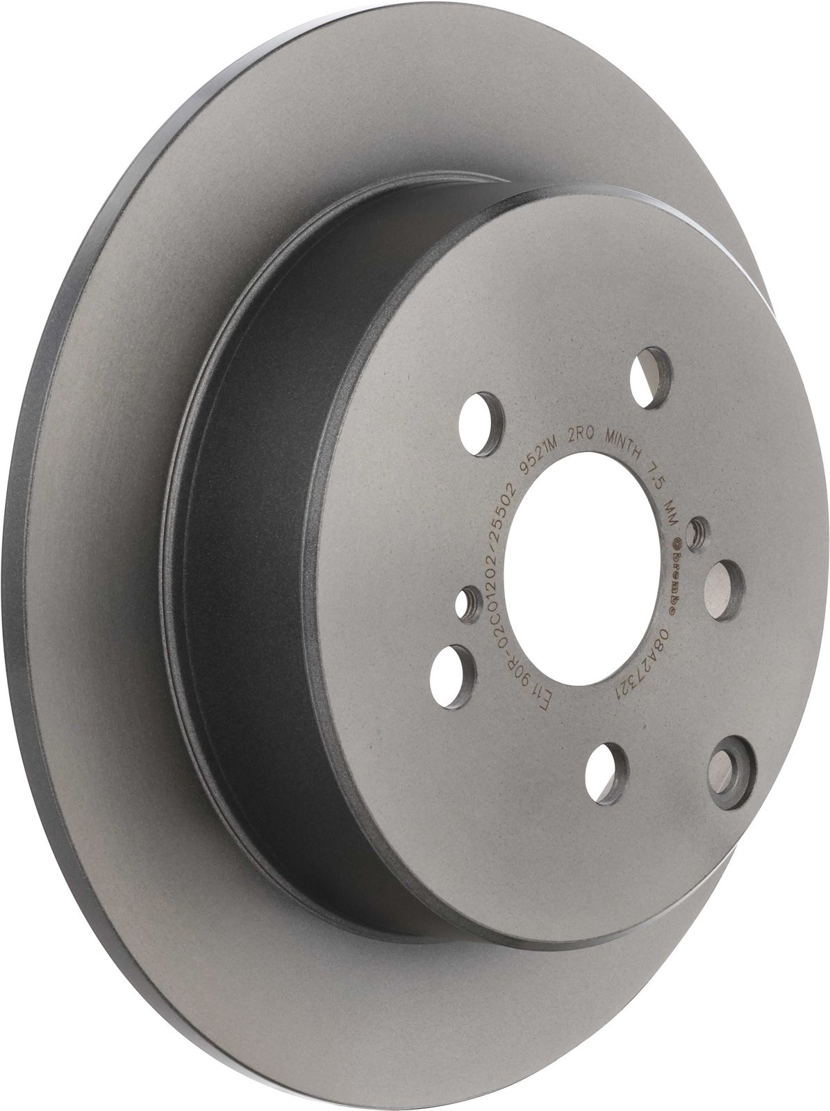 PRIME UV Coated Rear Disc Brake Rotor - 08.A273.21_01