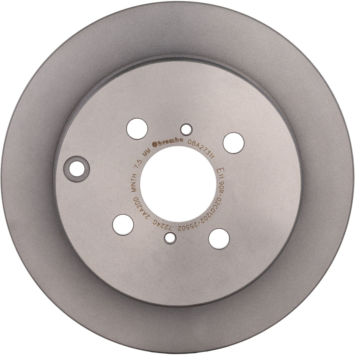 PRIME UV Coated Rear Disc Brake Rotor - 08.A273.11_04