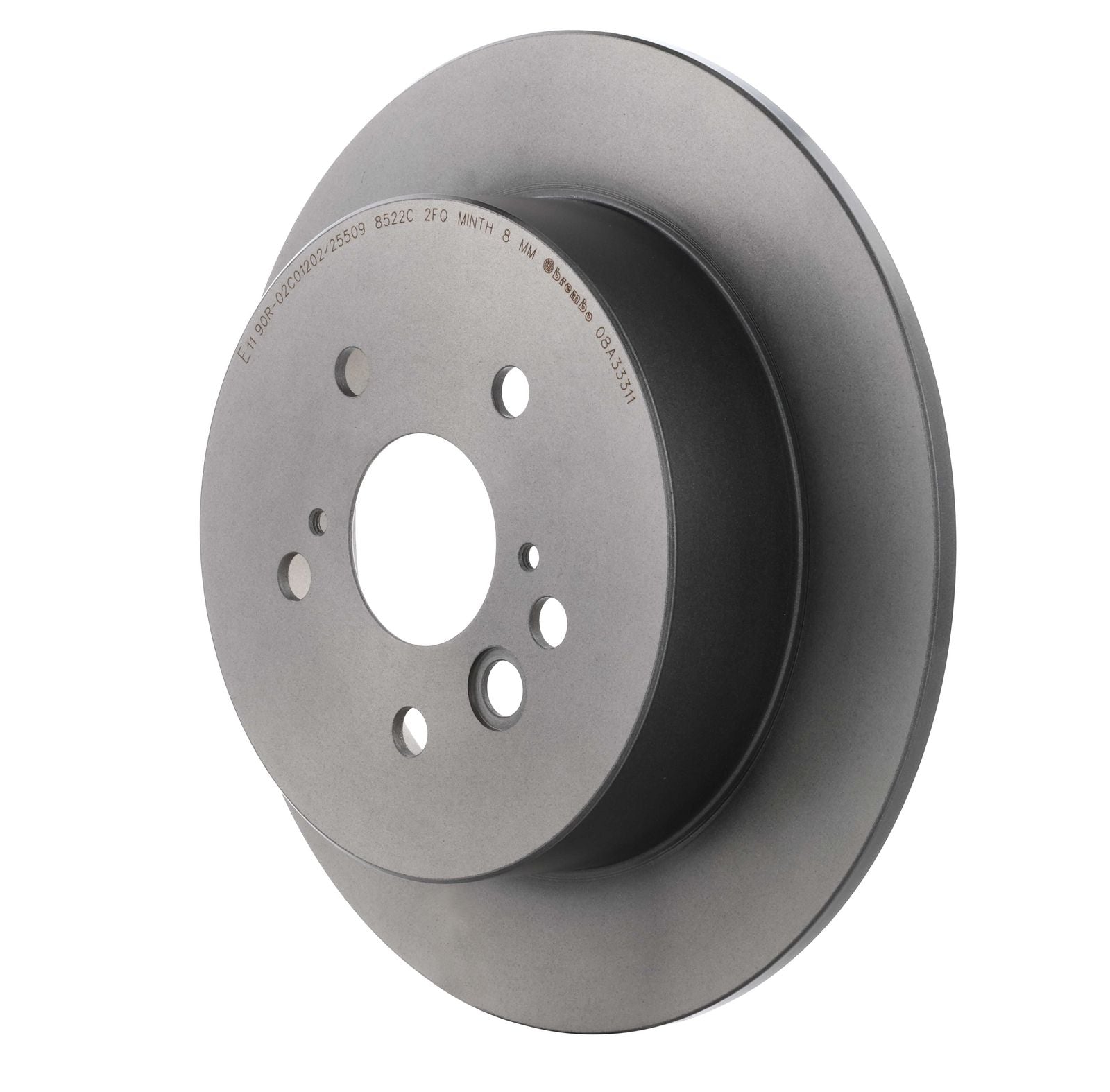 PRIME UV Coated Rear Disc Brake Rotor - 08.A333.11_09