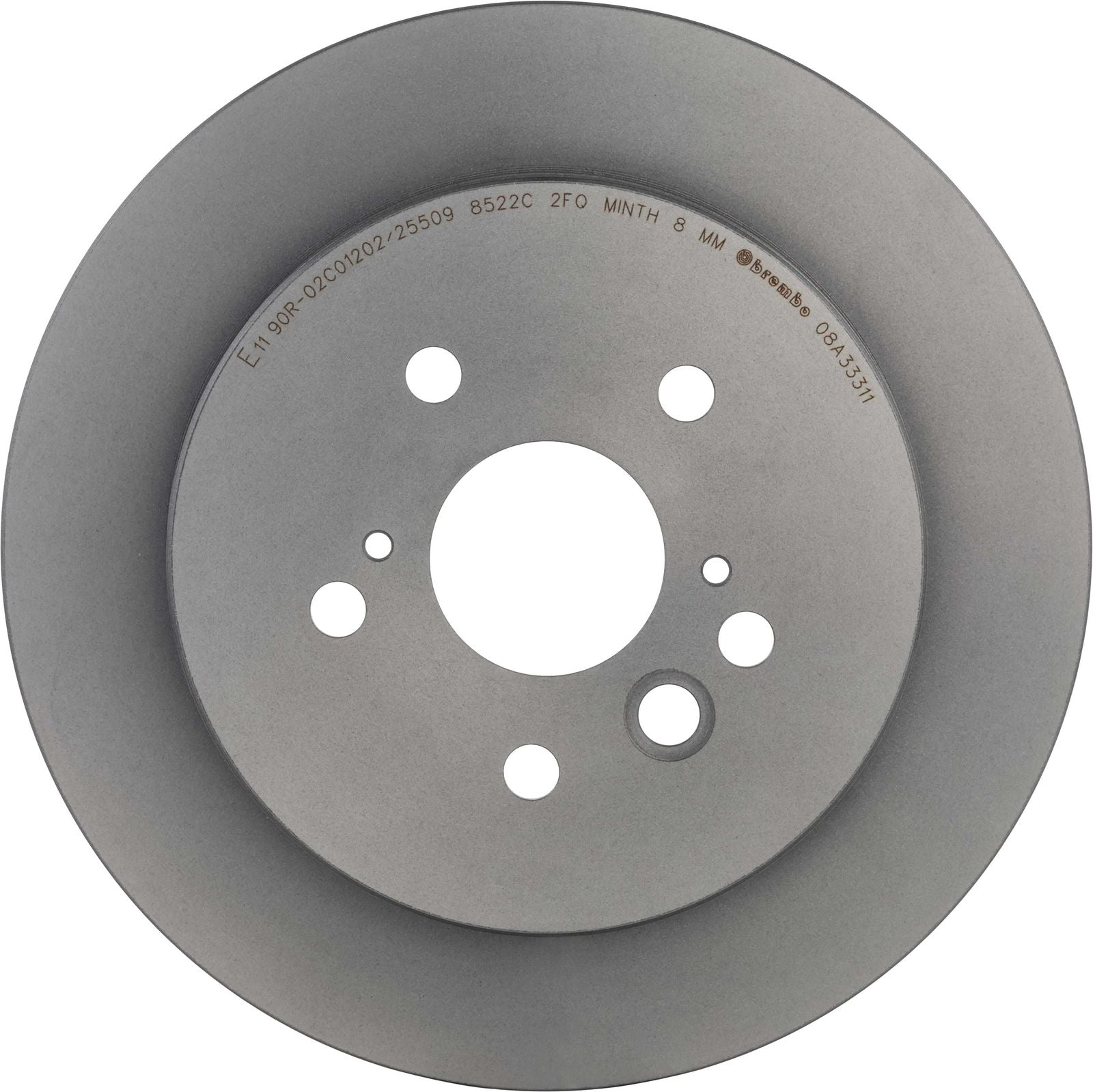 PRIME UV Coated Rear Disc Brake Rotor - 08.A333.11_03