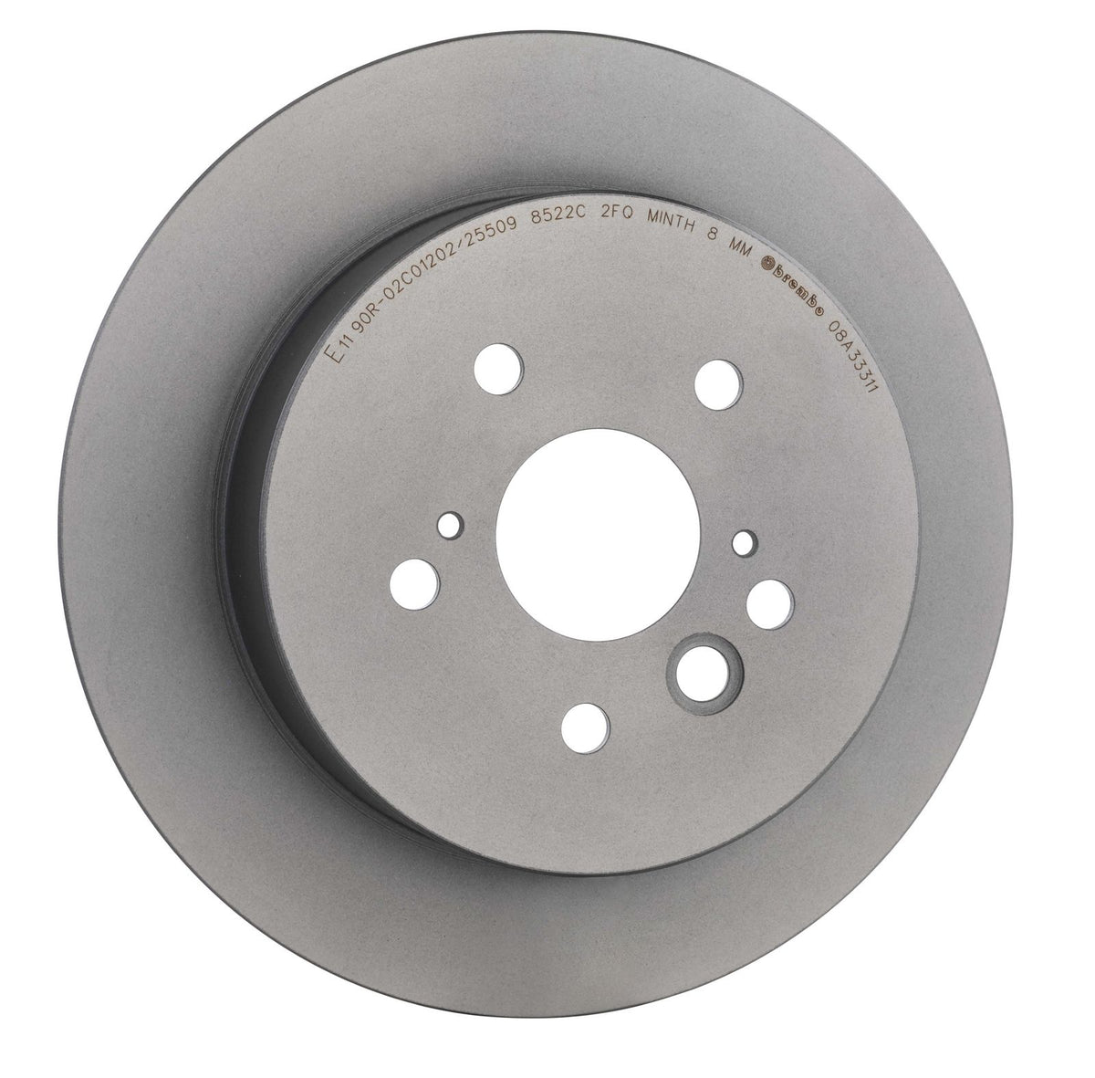 PRIME UV Coated Rear Disc Brake Rotor - 08.A333.11_29