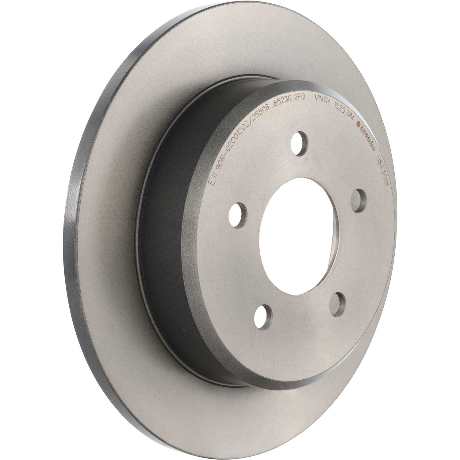 PRIME UV Coated Rear Disc Brake Rotor - 08.A351.11_02