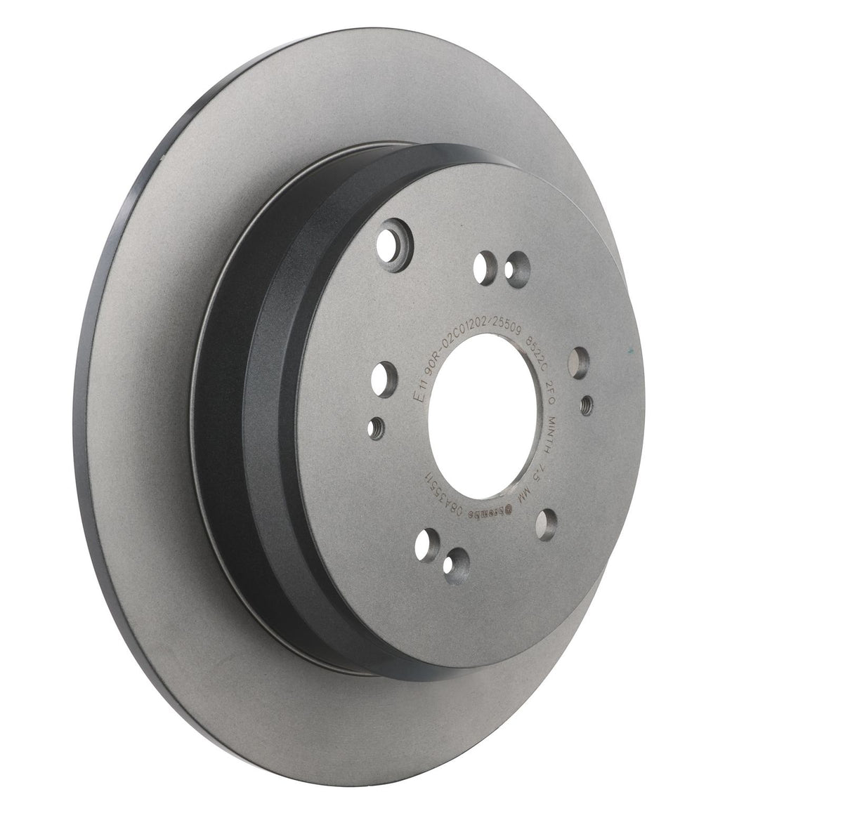 PRIME UV Coated Rear Disc Brake Rotor - 08.A355.11_23