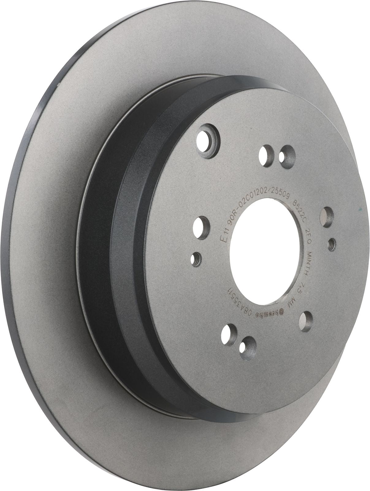 PRIME UV Coated Rear Disc Brake Rotor - 08.A355.11_01