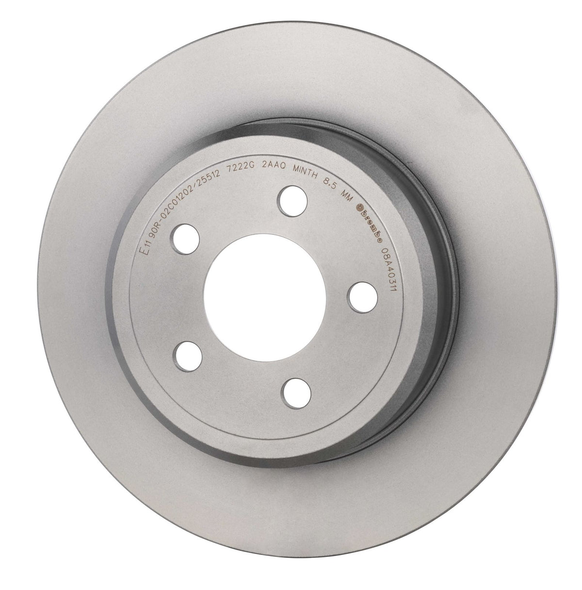 PRIME UV Coated Rear Disc Brake Rotor - 08.A403.11_08