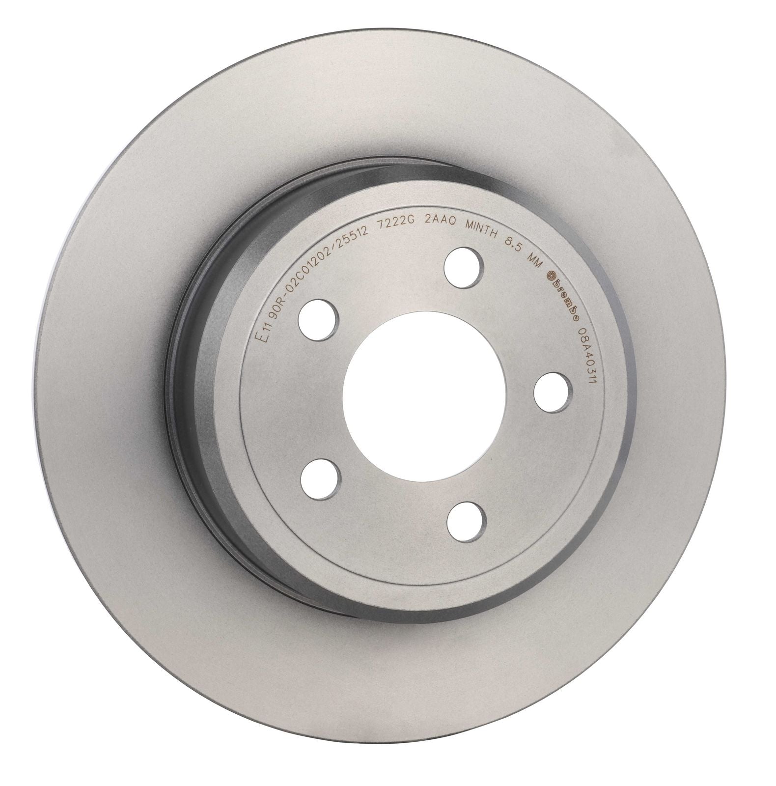 PRIME UV Coated Rear Disc Brake Rotor - 08.A403.11_30
