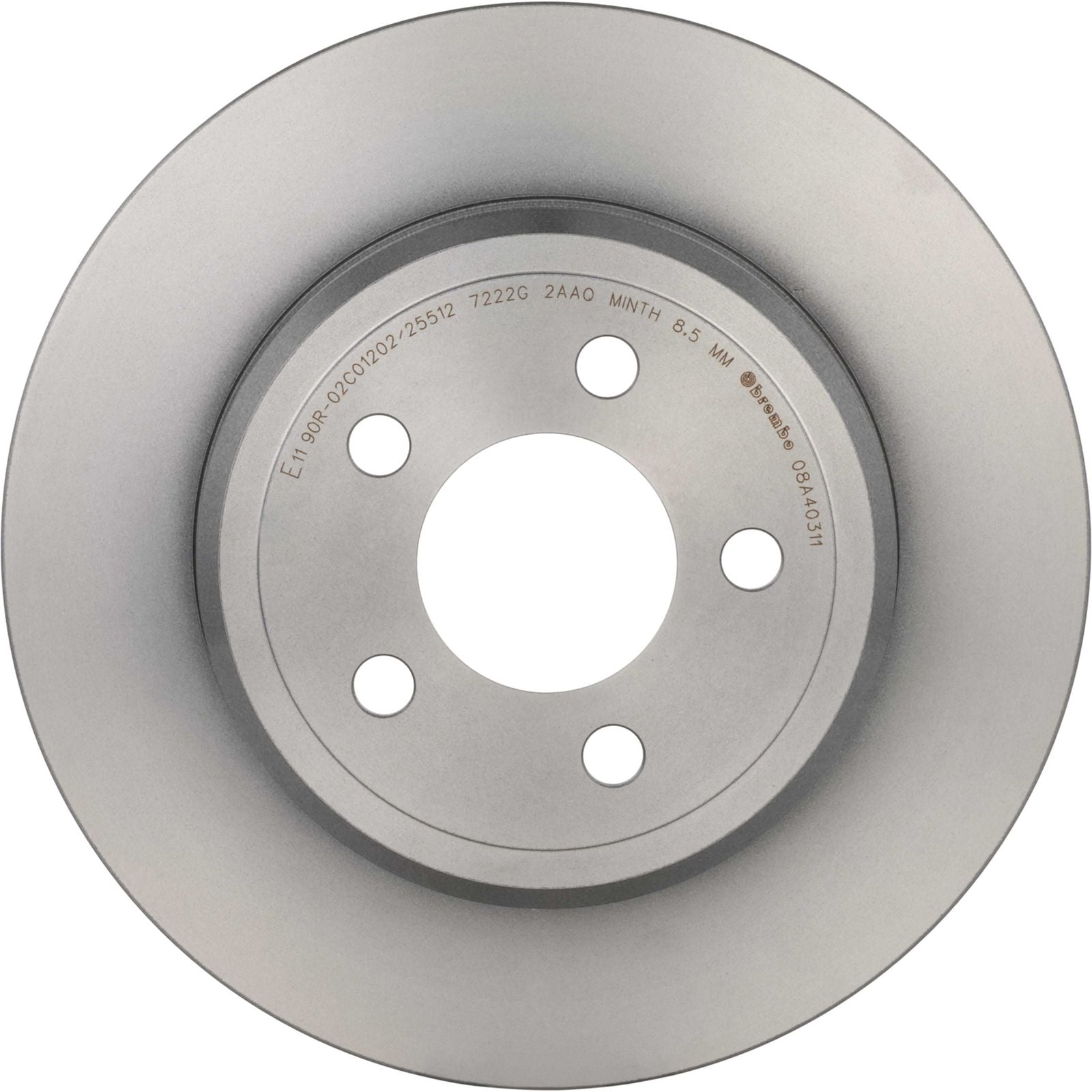 PRIME UV Coated Rear Disc Brake Rotor - 08.A403.11_05