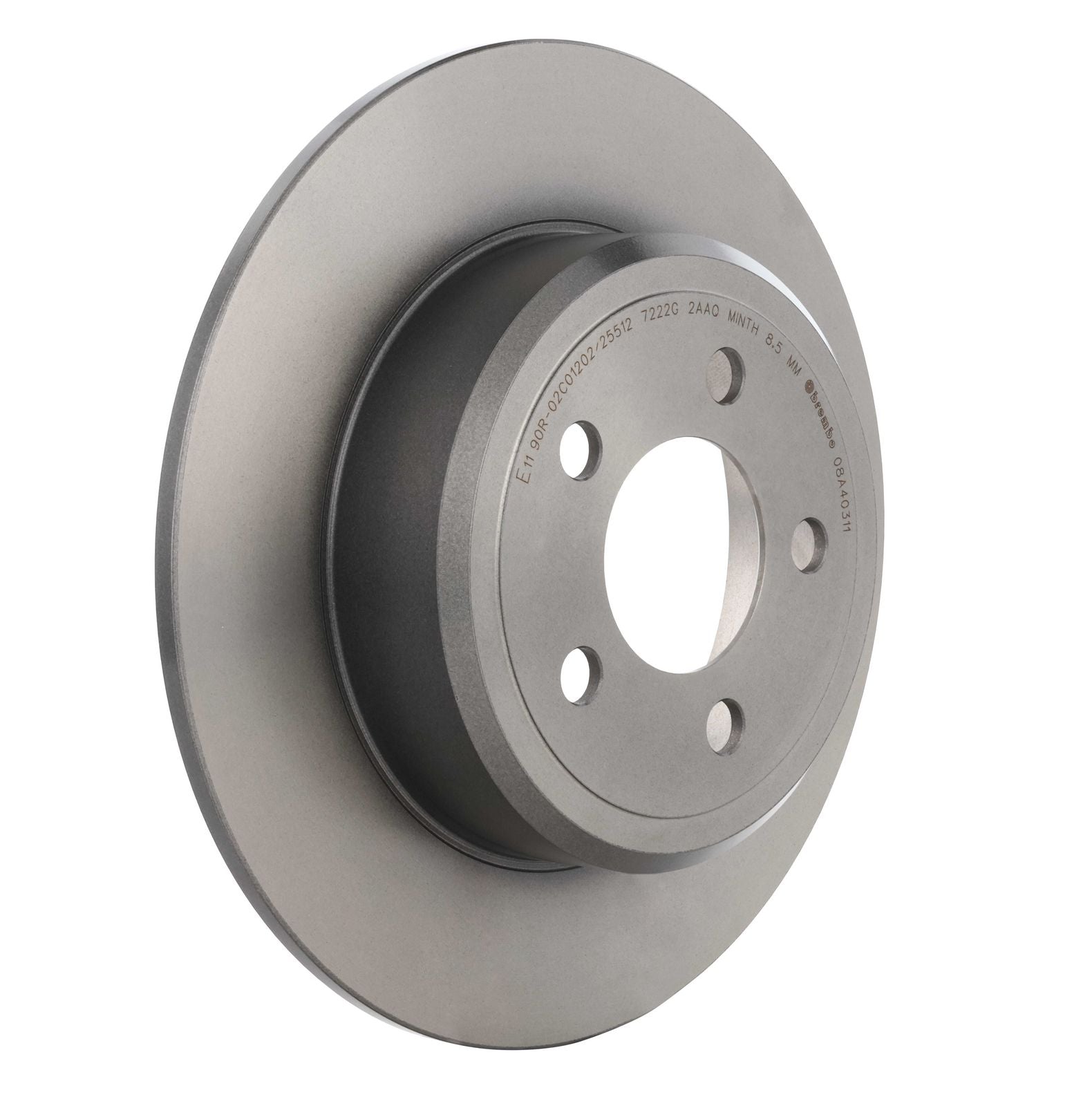 PRIME UV Coated Rear Disc Brake Rotor - 08.A403.11_28