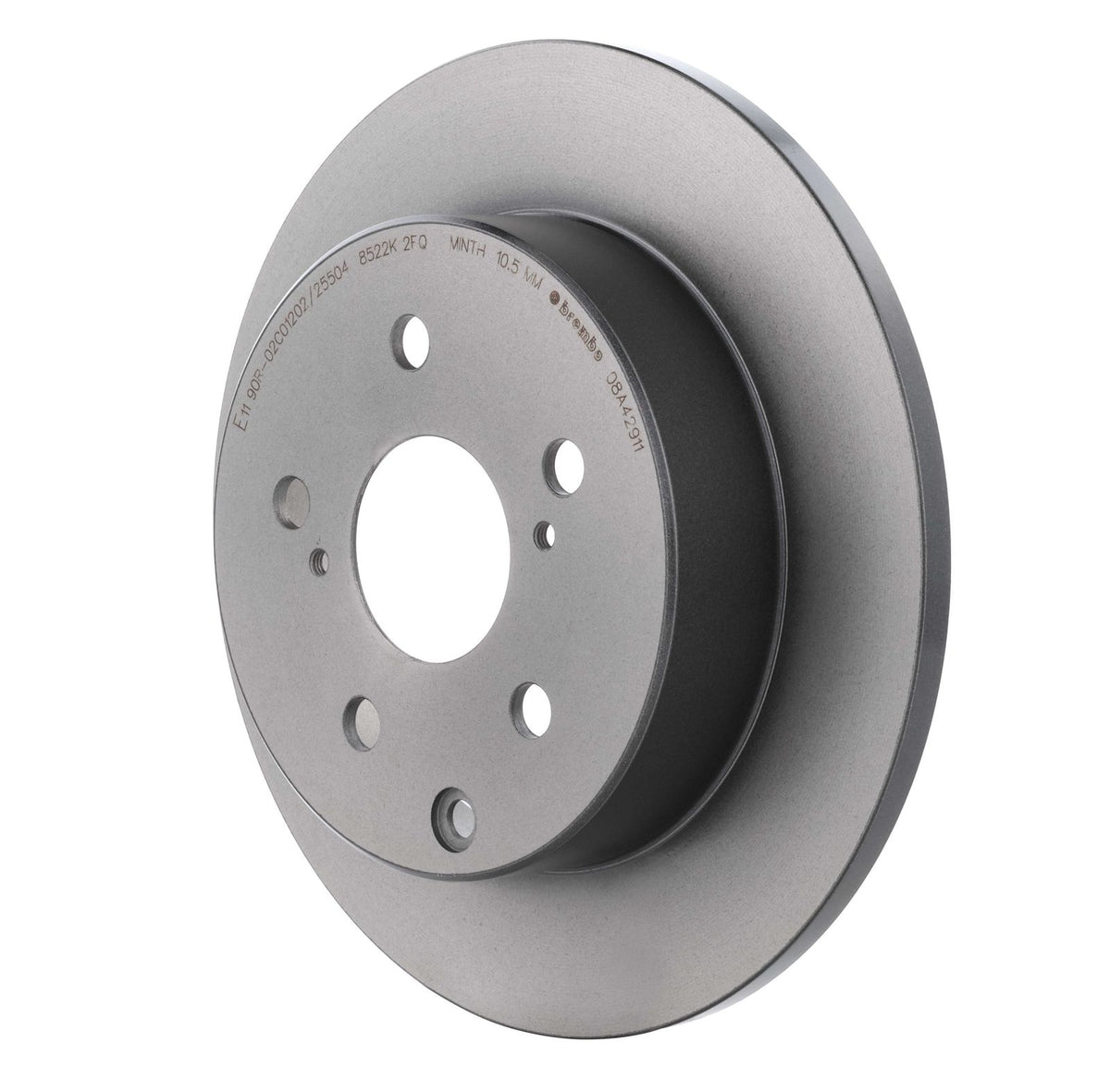PRIME UV Coated Rear Disc Brake Rotor - 08.A429.11_09