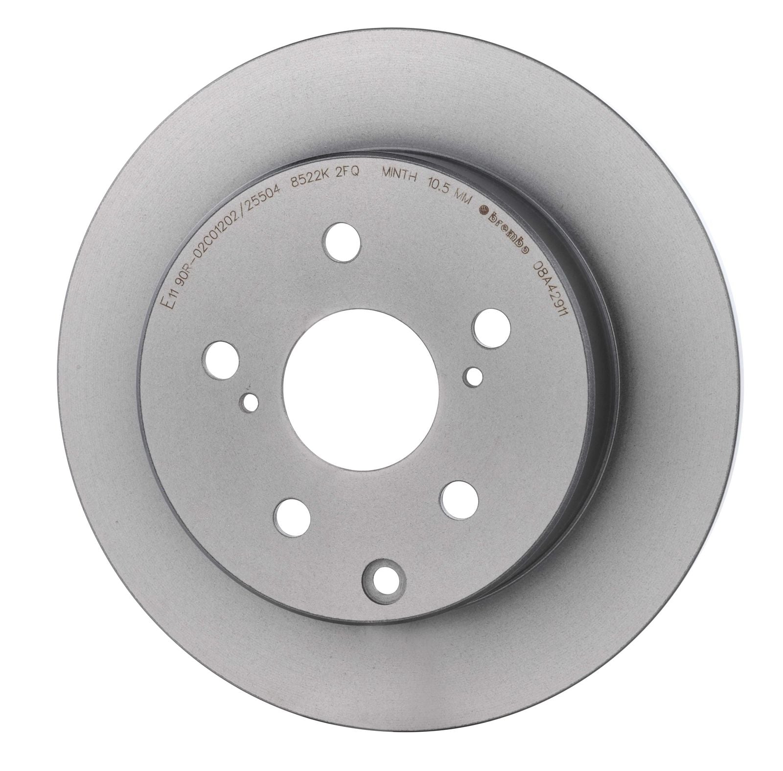 PRIME UV Coated Rear Disc Brake Rotor - 08.A429.11_07