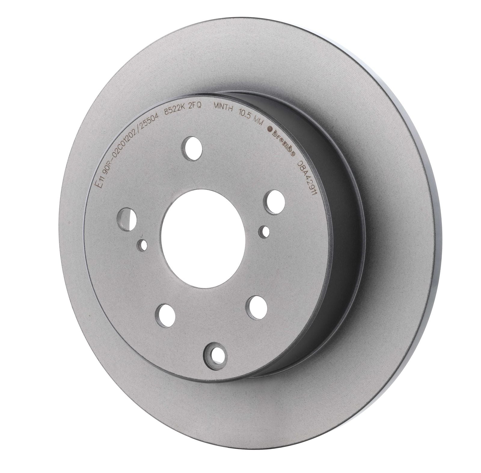 PRIME UV Coated Rear Disc Brake Rotor - 08.A429.11_08