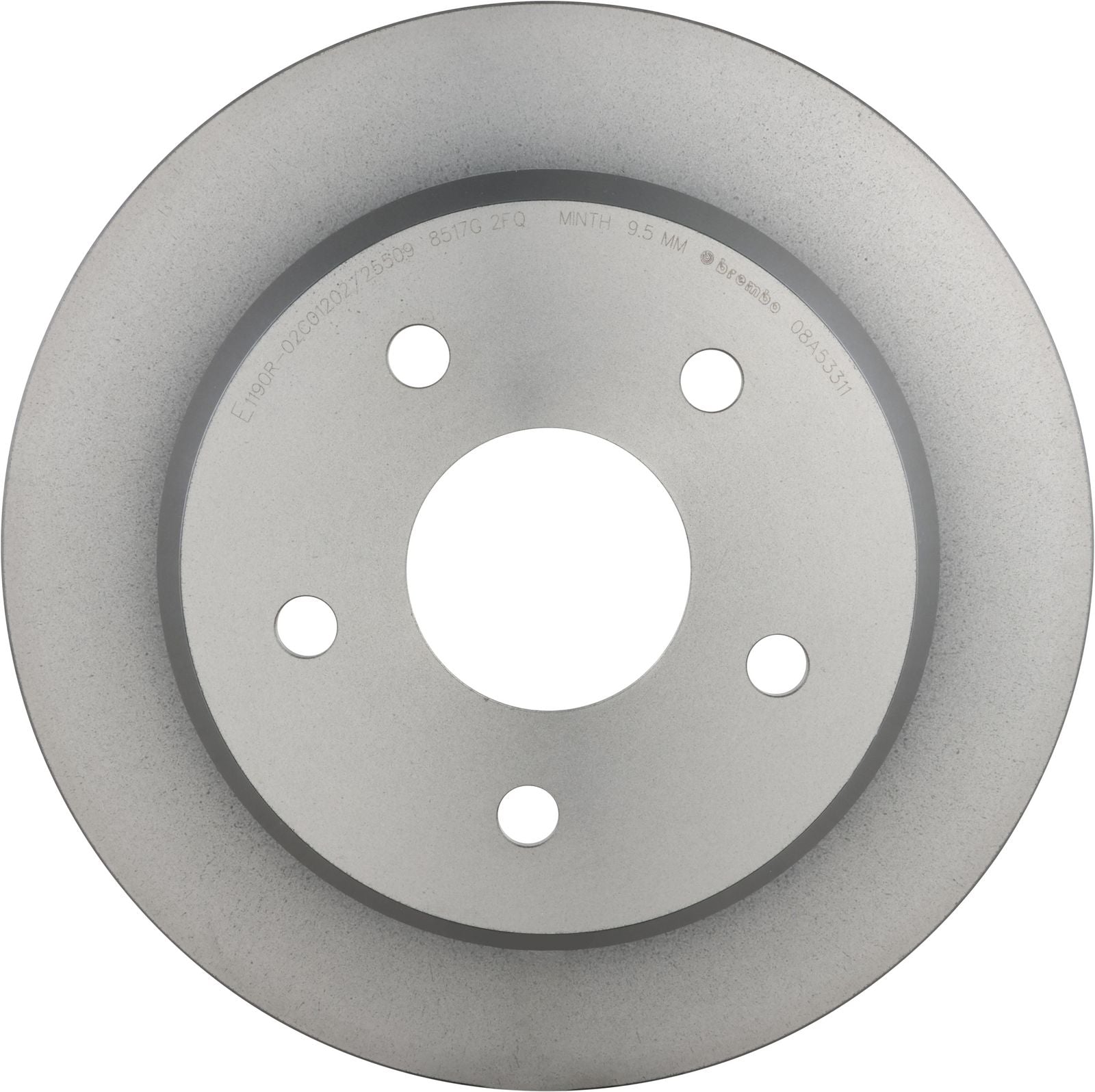 PRIME UV Coated Rear Disc Brake Rotor - 08.A533.11_03