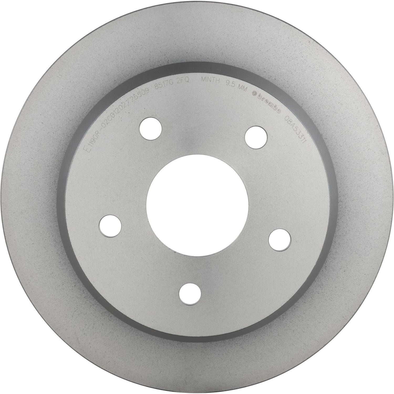 PRIME UV Coated Rear Disc Brake Rotor - 08.A533.11_01