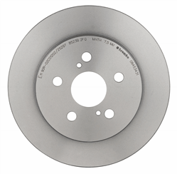PRIME UV Coated Rear Disc Brake Rotor - 08.A534.31_01