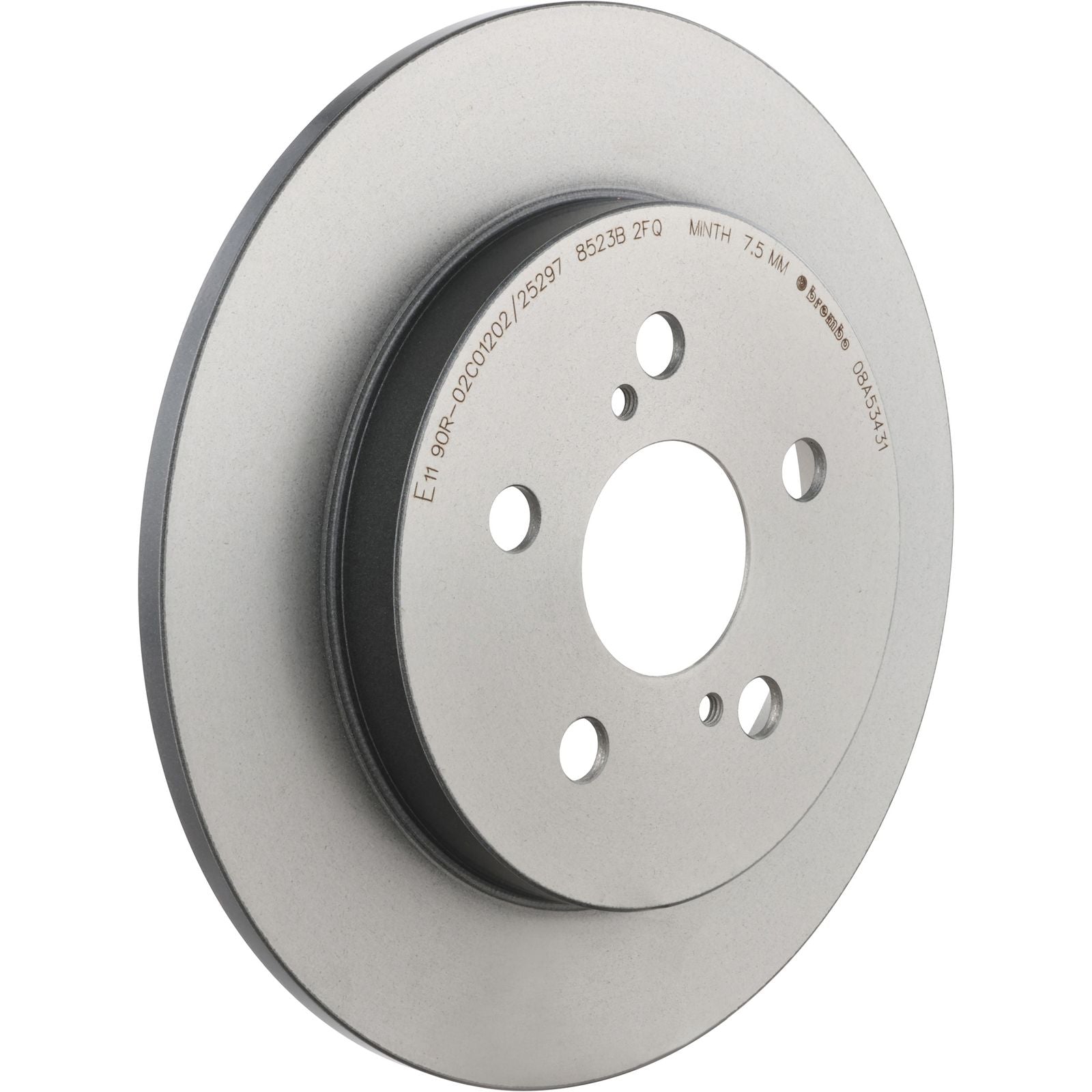 PRIME UV Coated Rear Disc Brake Rotor - 08.A534.31_01