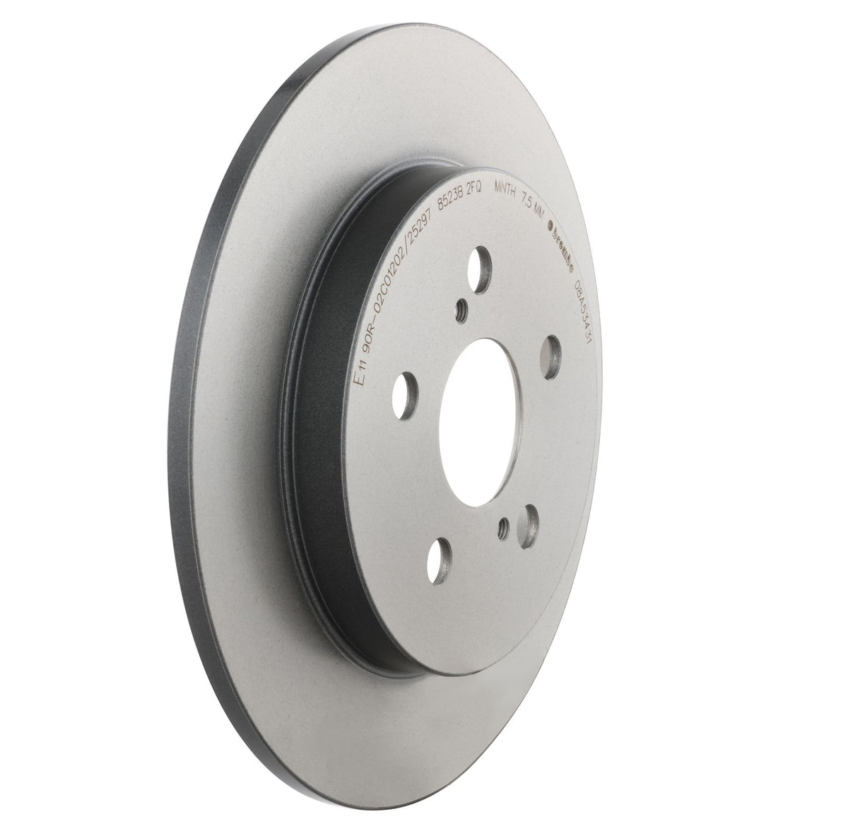PRIME UV Coated Rear Disc Brake Rotor - 08.A534.31_22