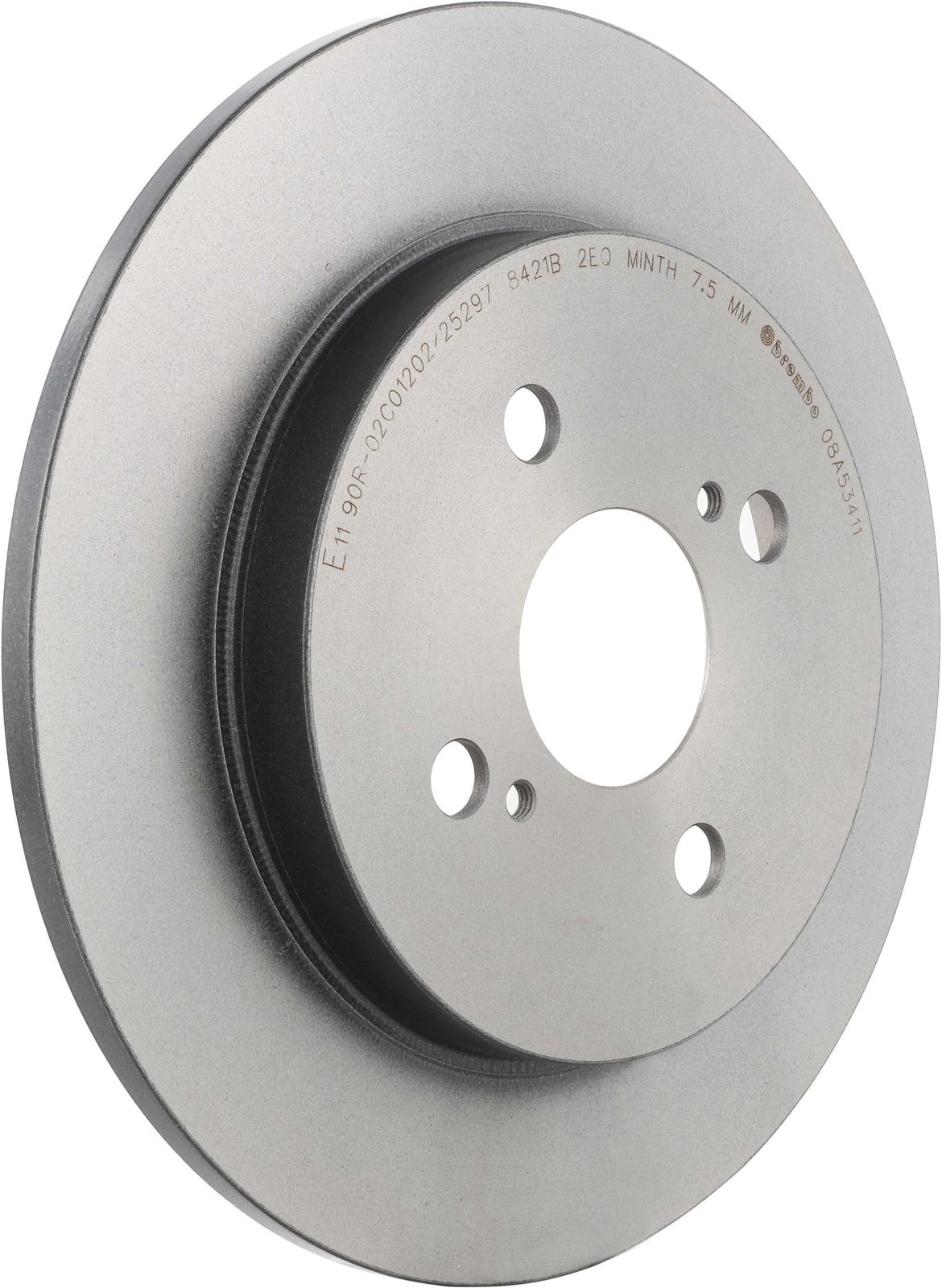 PRIME UV Coated Rear Disc Brake Rotor - 08.A534.11_01