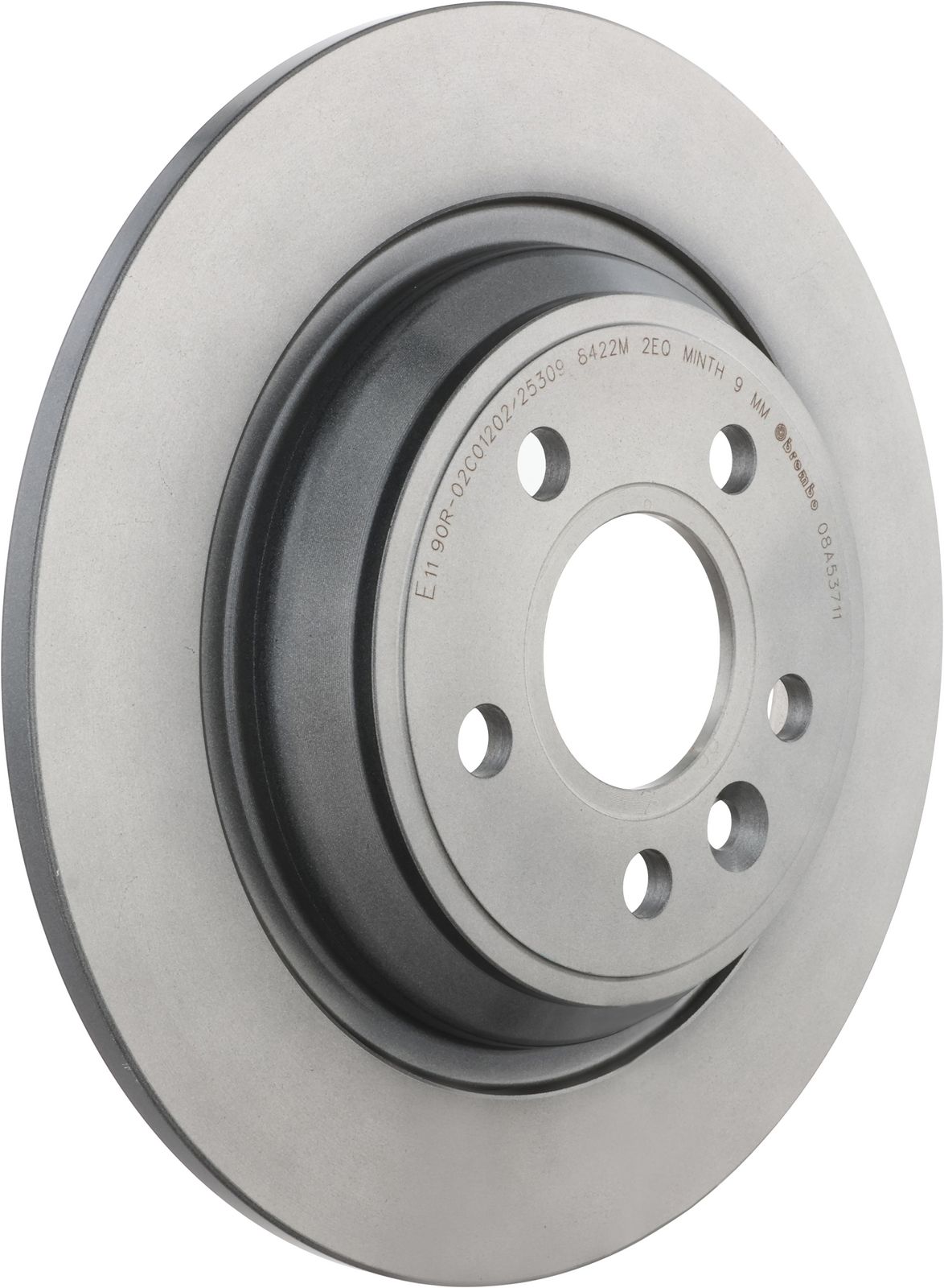 PRIME UV Coated Rear Disc Brake Rotor - 08.A537.11_01