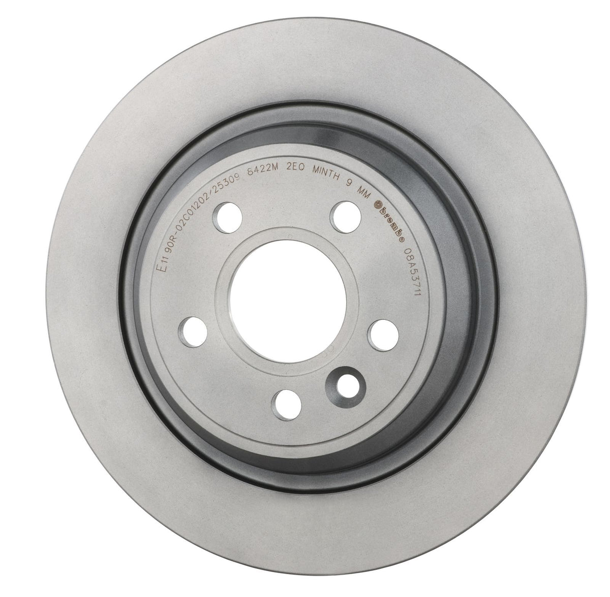 PRIME UV Coated Rear Disc Brake Rotor - 08.A537.11_08