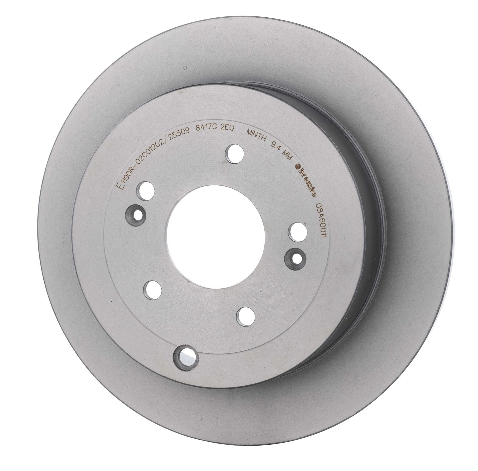 PRIME UV Coated Rear Disc Brake Rotor - 08.A600.11_07