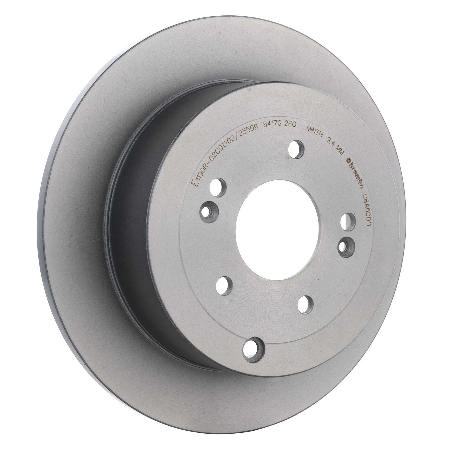 PRIME UV Coated Rear Disc Brake Rotor - 08.A600.11_28