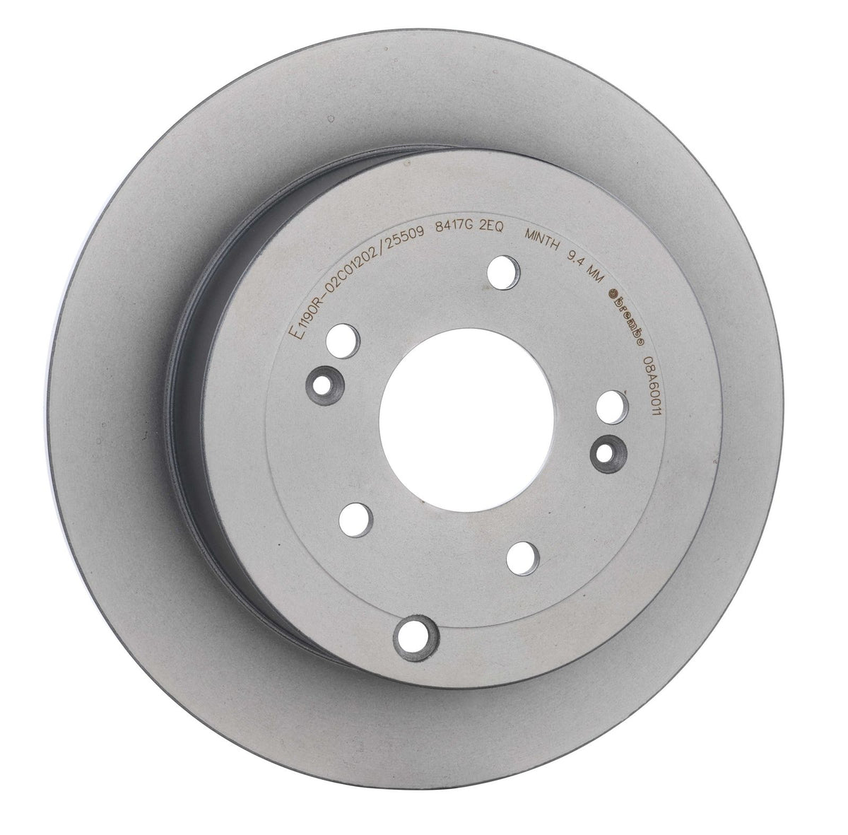 PRIME UV Coated Rear Disc Brake Rotor - 08.A600.11_29