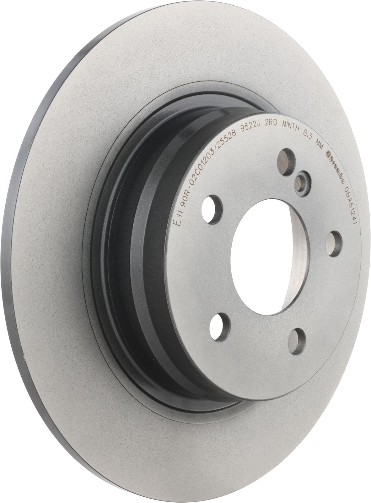 PRIME UV Coated Rear Disc Brake Rotor - 08.A612.41_01