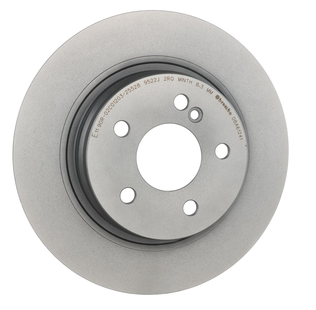 PRIME UV Coated Rear Disc Brake Rotor - 08.A612.41_31