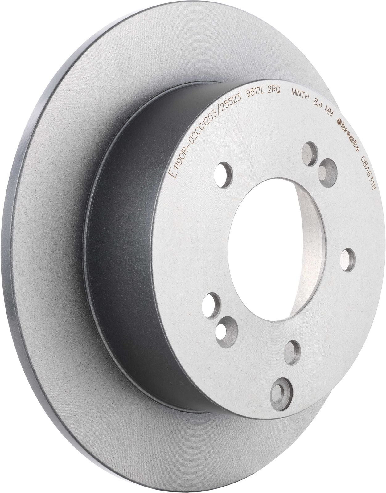 PRIME UV Coated Rear Disc Brake Rotor - 08.A631.11_01