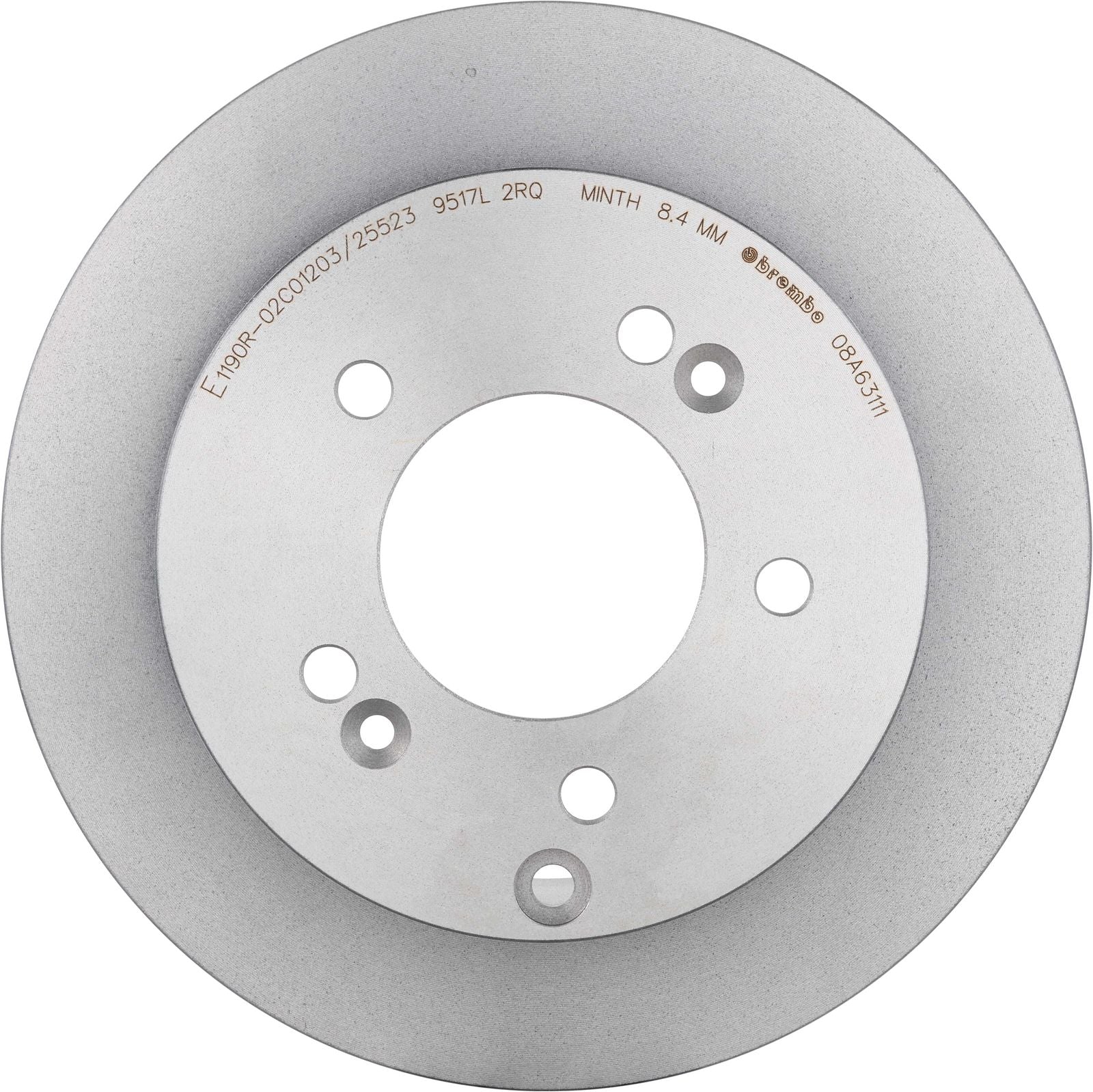 PRIME UV Coated Rear Disc Brake Rotor - 08.A631.11_03