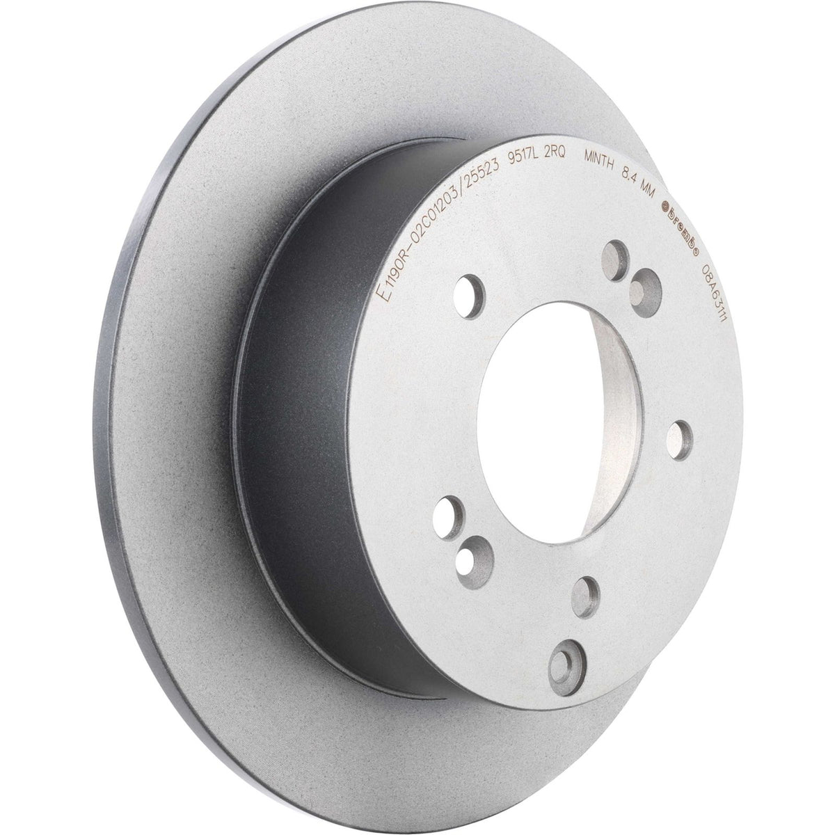 PRIME UV Coated Rear Disc Brake Rotor - 08.A631.11_04
