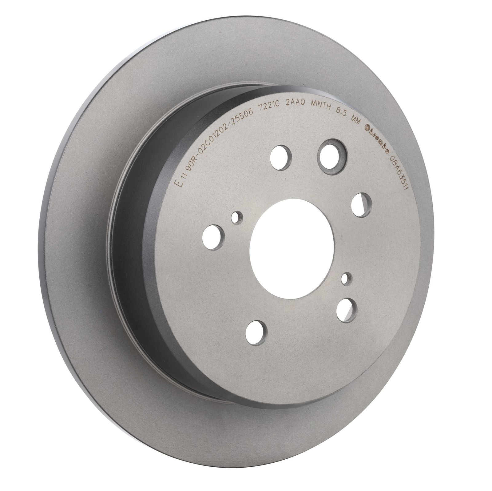 PRIME UV Coated Rear Disc Brake Rotor - 08.A635.11_29