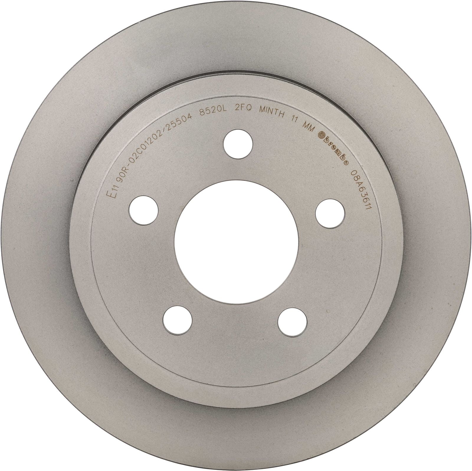 PRIME UV Coated Rear Disc Brake Rotor - 08.A636.11_03