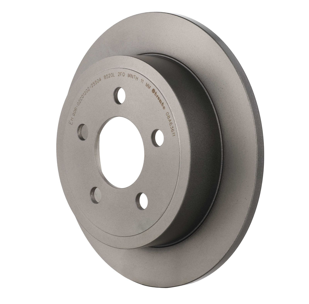 PRIME UV Coated Rear Disc Brake Rotor - 08.A636.11_04