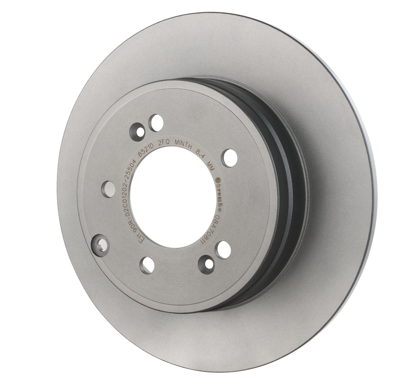 PRIME UV Coated Rear Disc Brake Rotor - 08.A708.11_10