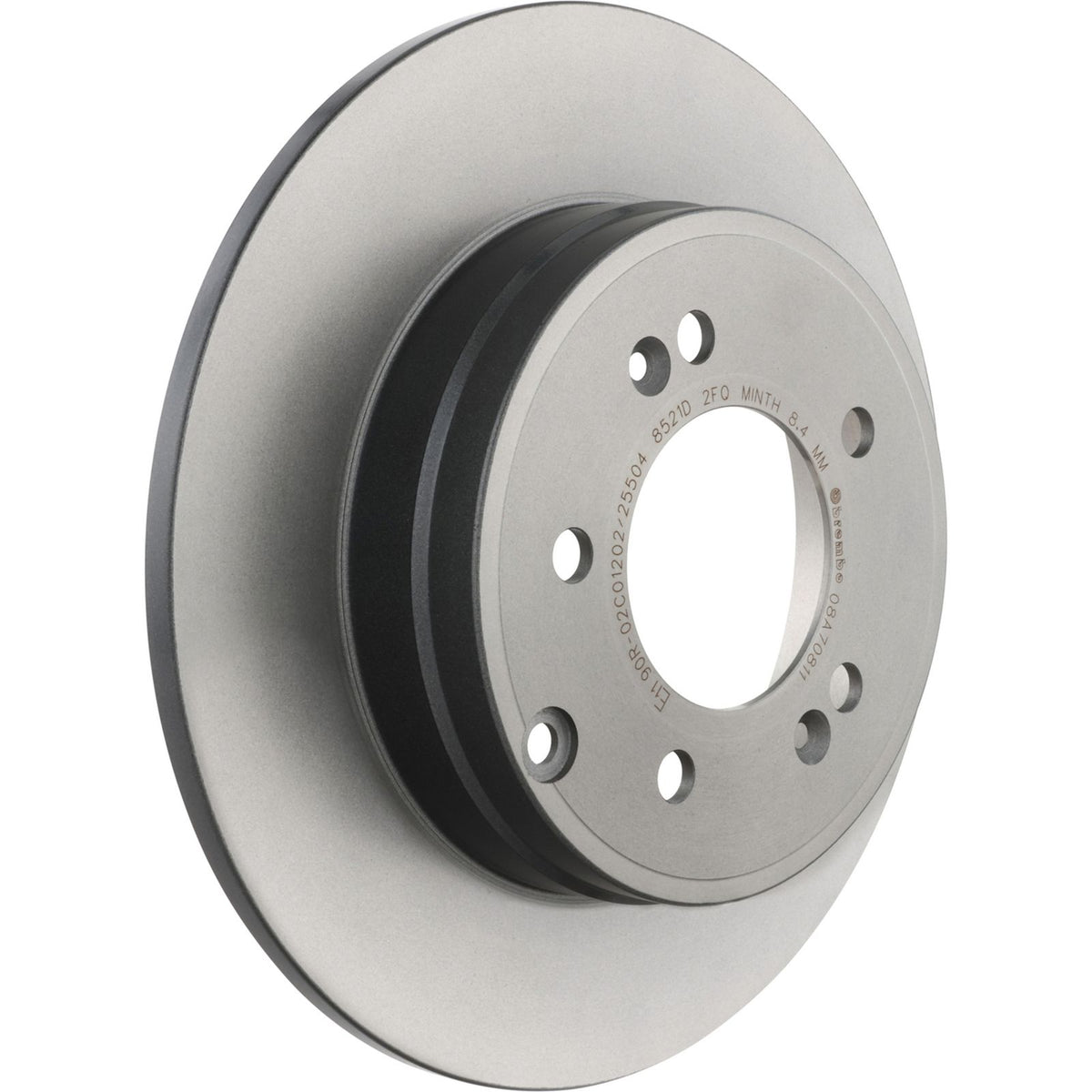 PRIME UV Coated Rear Disc Brake Rotor - 08.A708.11_03