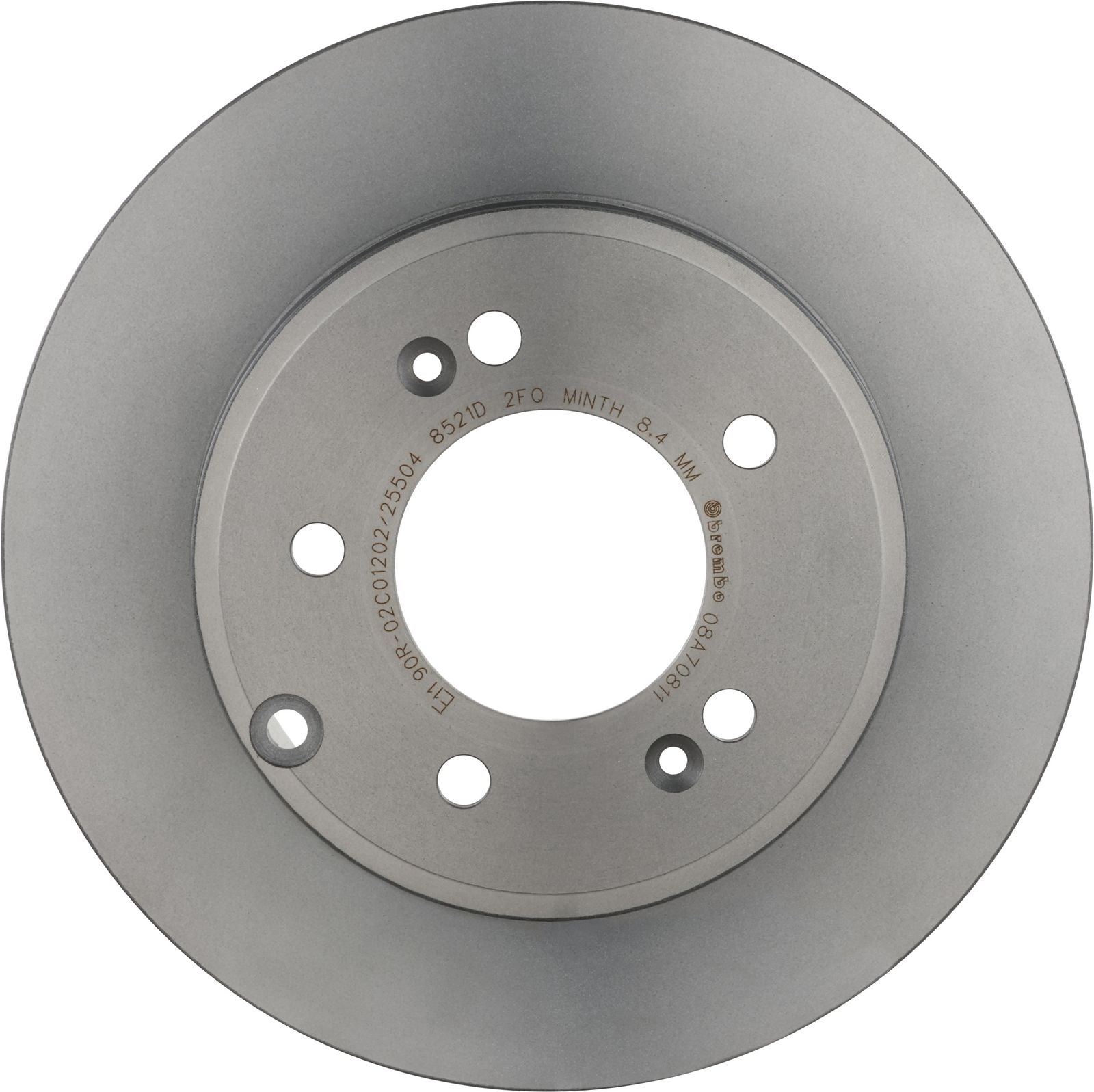 PRIME UV Coated Rear Disc Brake Rotor - 08.A708.11_03
