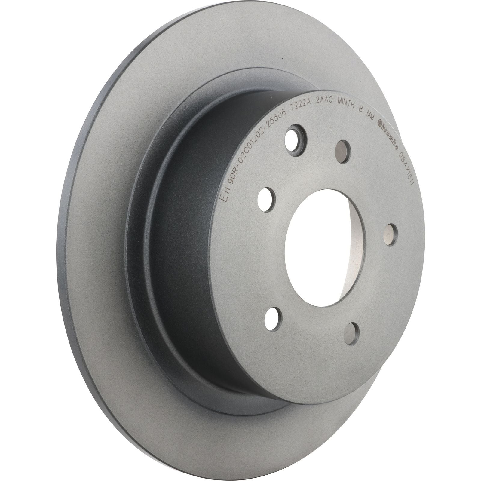 PRIME UV Coated Rear Disc Brake Rotor - 08.A715.11_26