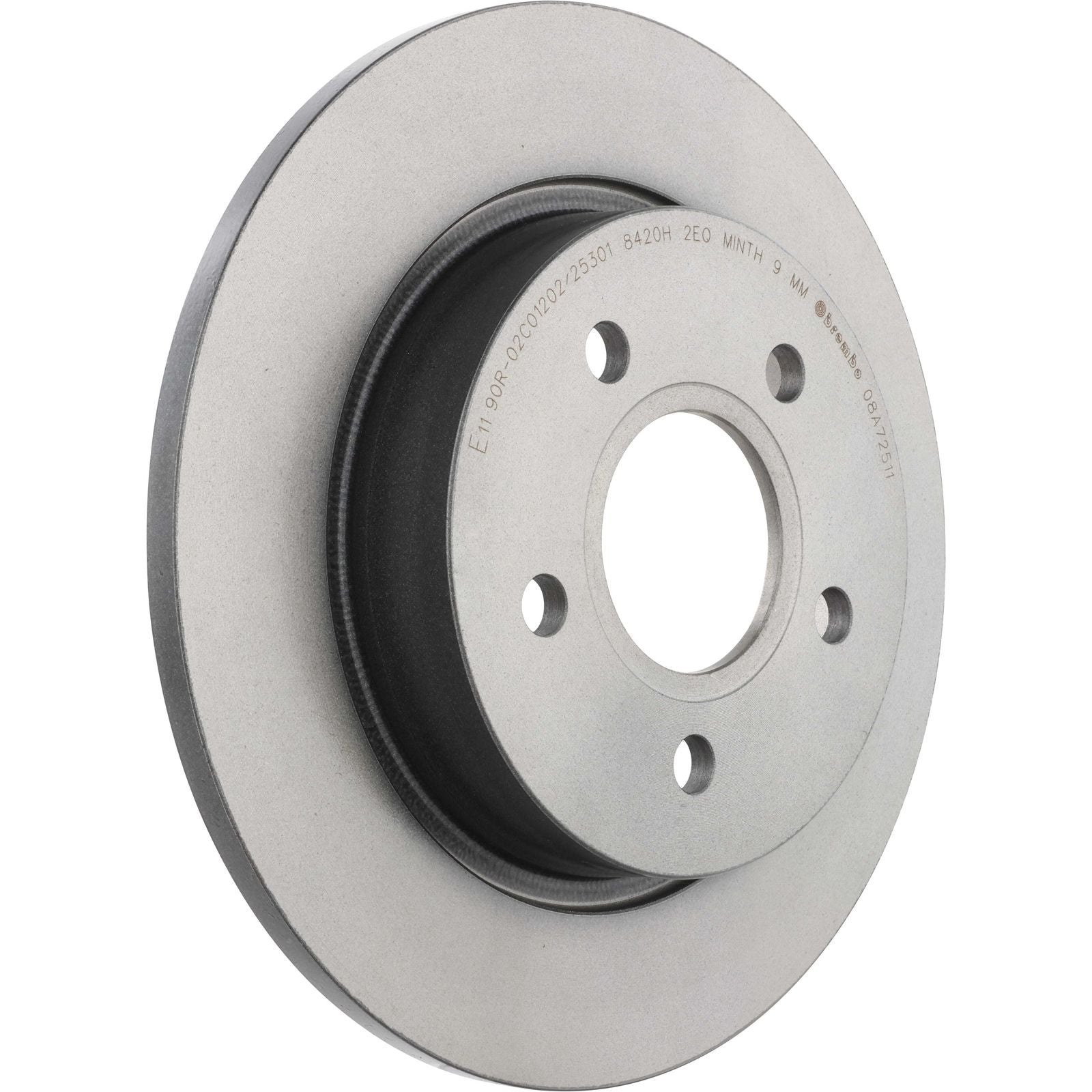 PRIME UV Coated Rear Disc Brake Rotor - 08.A725.11_01