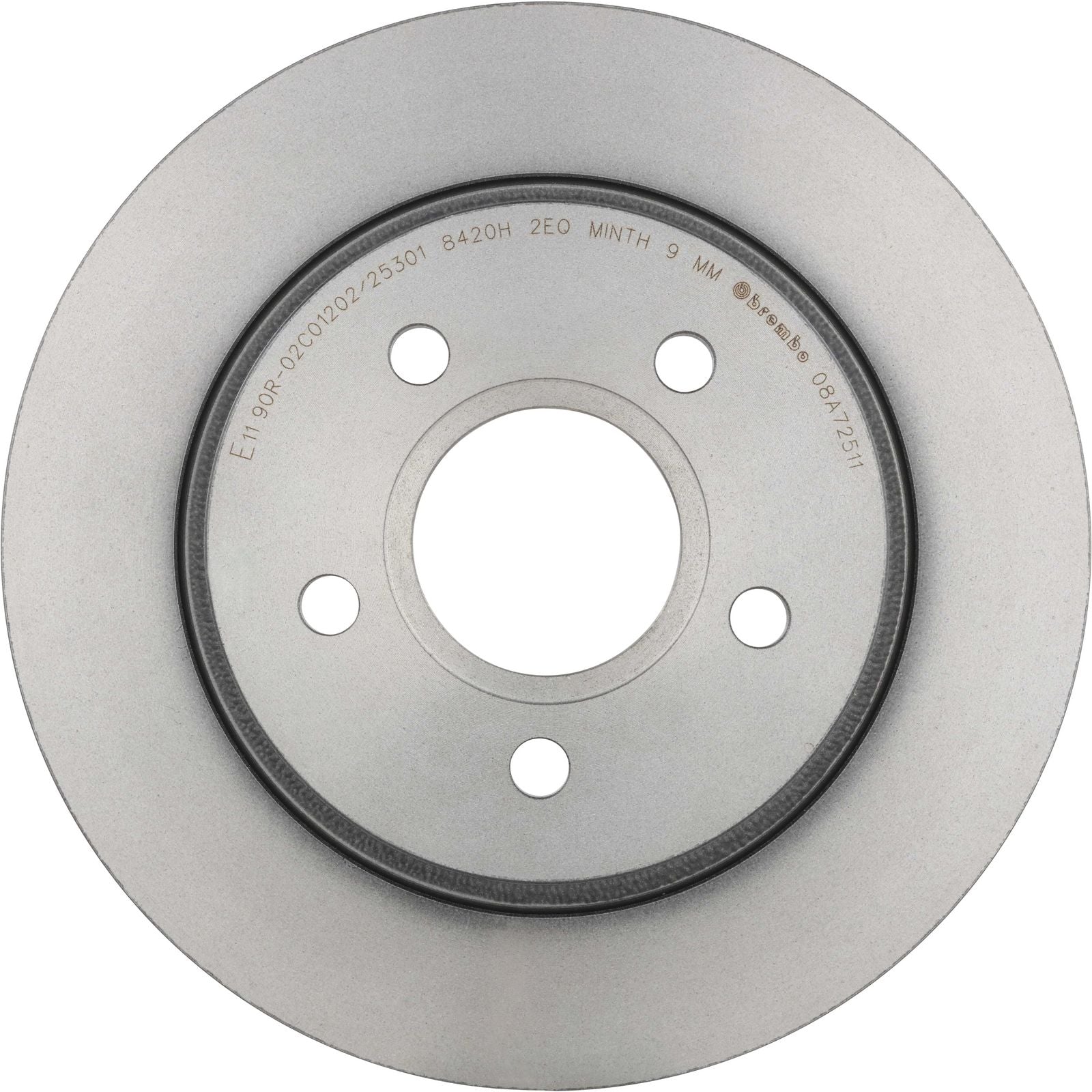 PRIME UV Coated Rear Disc Brake Rotor - 08.A725.11_03