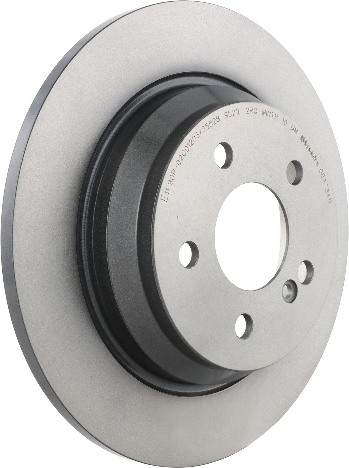 PRIME UV Coated Rear Disc Brake Rotor - 08.A734.11_01