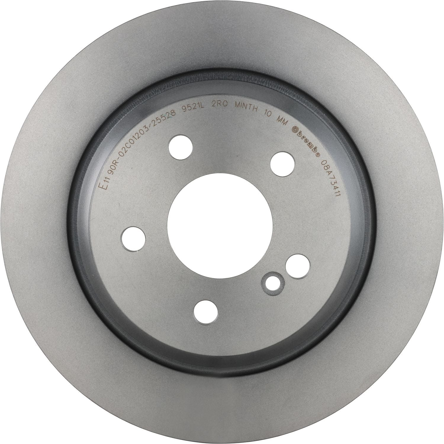 PRIME UV Coated Rear Disc Brake Rotor - 08.A734.11_02