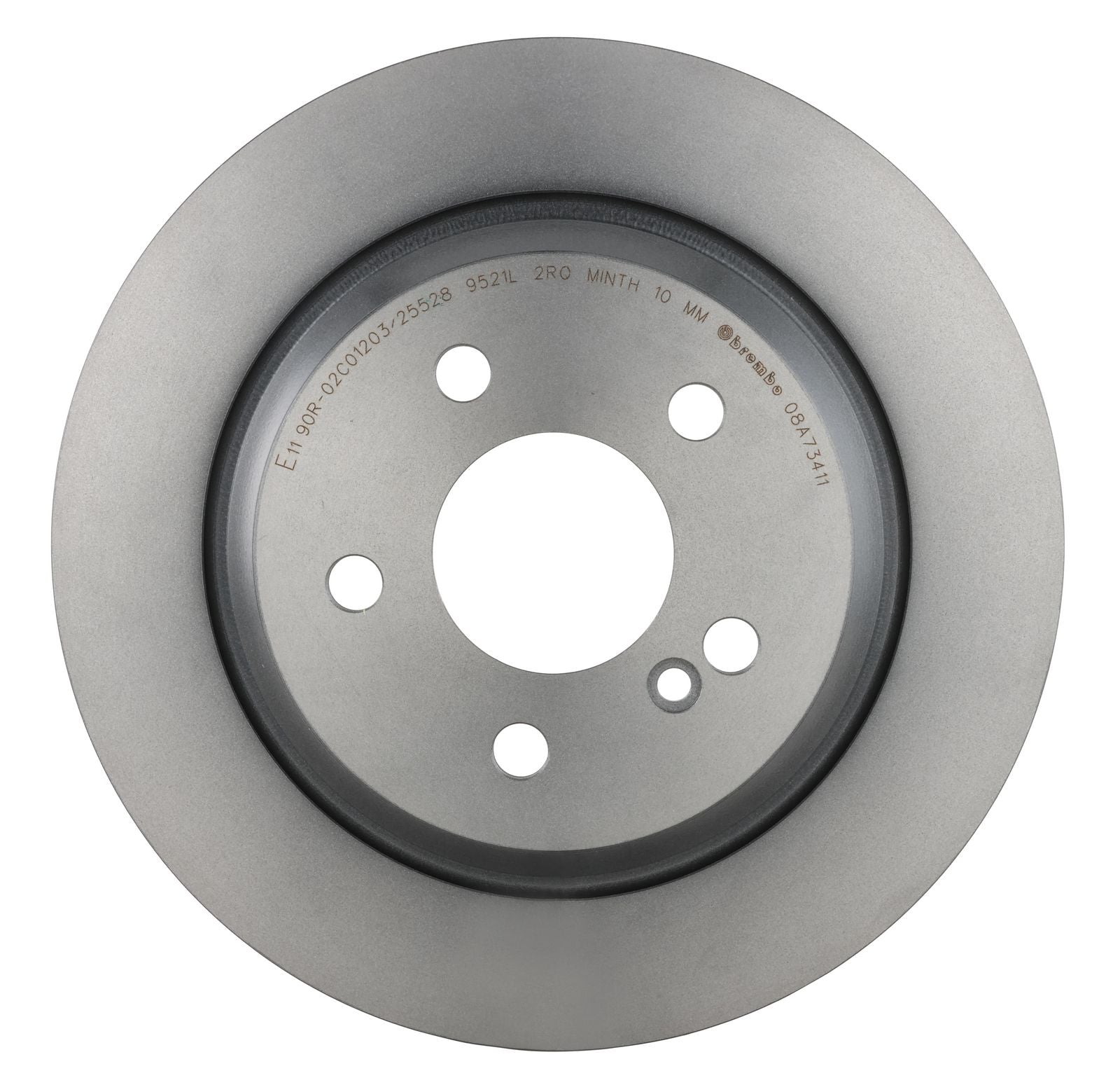 PRIME UV Coated Rear Disc Brake Rotor - 08.A734.11_07