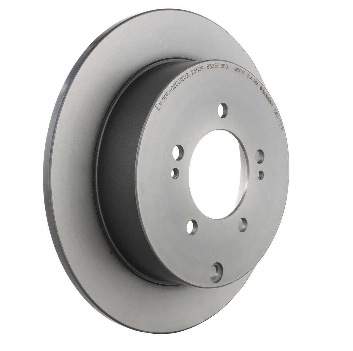 PRIME UV Coated Rear Disc Brake Rotor - 08.A755.11_28